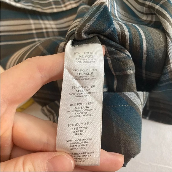 Men’s Sherpa Adventure Gear Short Sleeve Plaid Button Up Shirt. Like new! Large - Picture 13 of 13